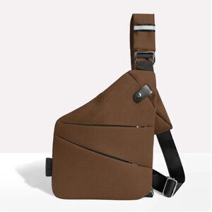 Simplify Living brown anti-theft bag, NEW